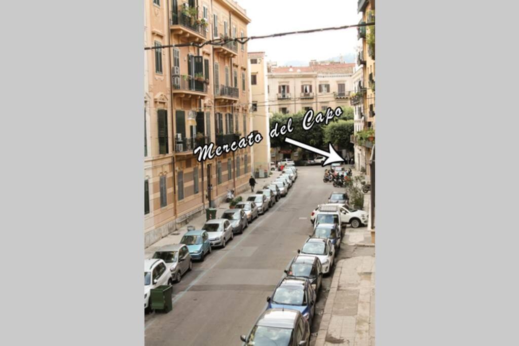 A Casa Di Enza B&B Palermo Bagian luar foto